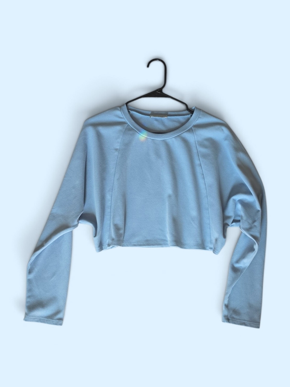 Paper Crane Soft Cropped Pullover-Size Medium
